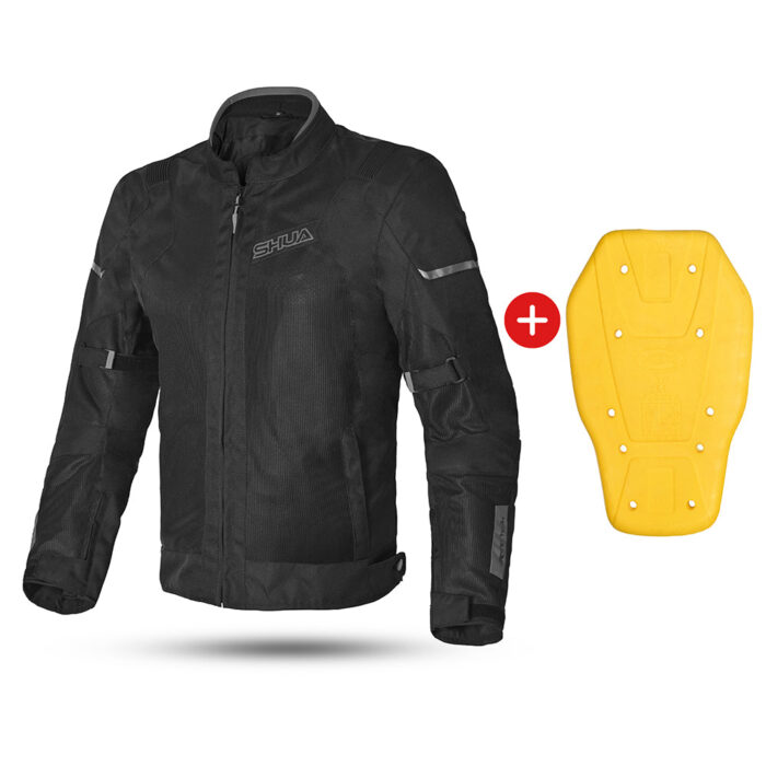 Shua Gravity Lite Man Textile Jacket Black/Grey